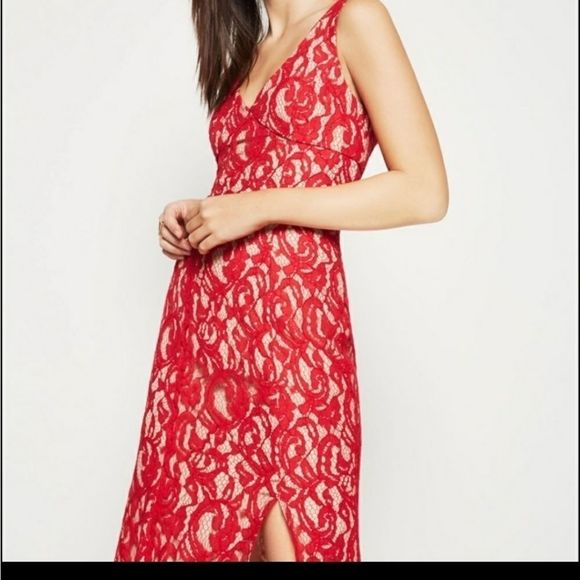 Bcbg generation  lace gown size 4 tall - Picture 1 of 6